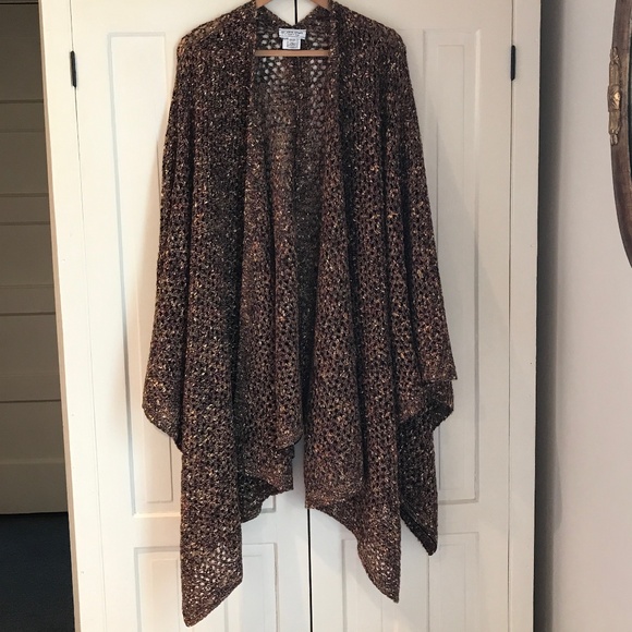 ST JOHN SPORT CHESTNUT SHAWL - Picture 8 of 12
